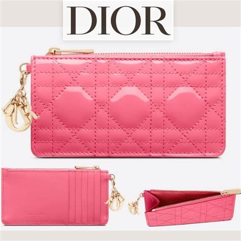 dior card wallet|christian dior long wallet.